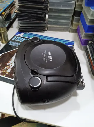 Radio CD MP3 USB Negra