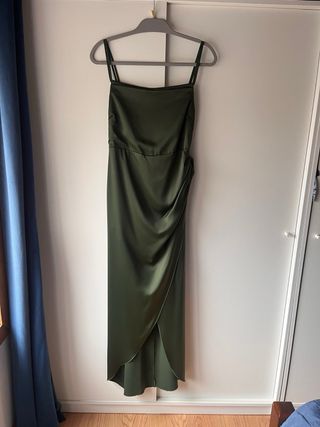 Vestido Kiwini cerimónia verde