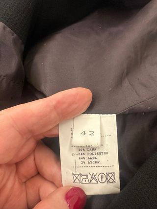 Americana corta negra cuadros Vichy y Vestido