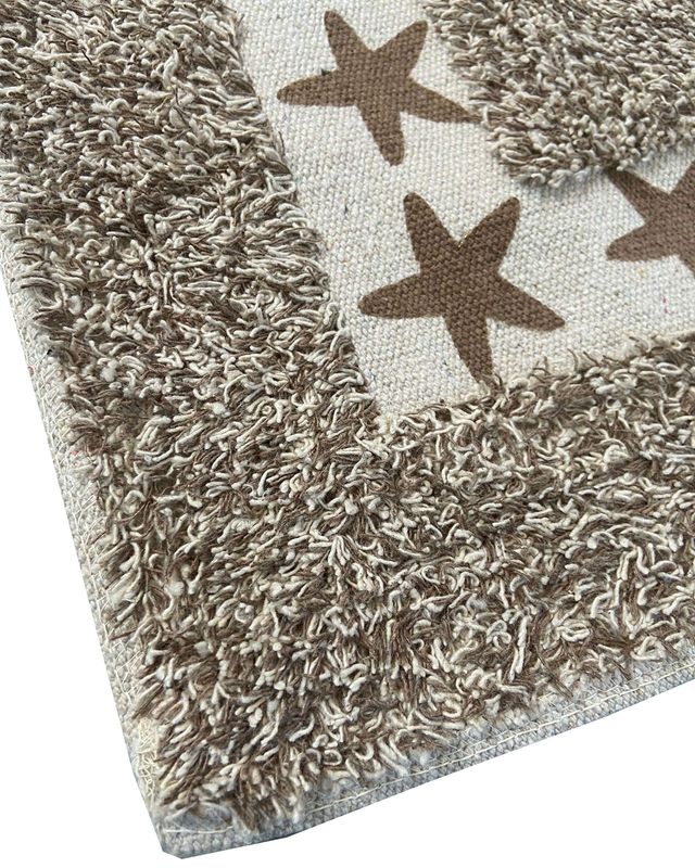 Alfombrilla baño algodón natural 50×80 Cairo