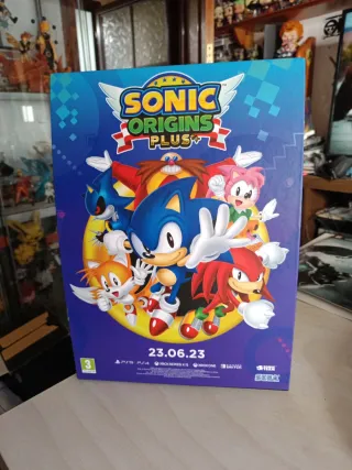 Tótem Publicitario Sonic Origins Plus SEGA