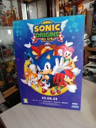 Tótem Publicitario Sonic Origins Plus SEGA