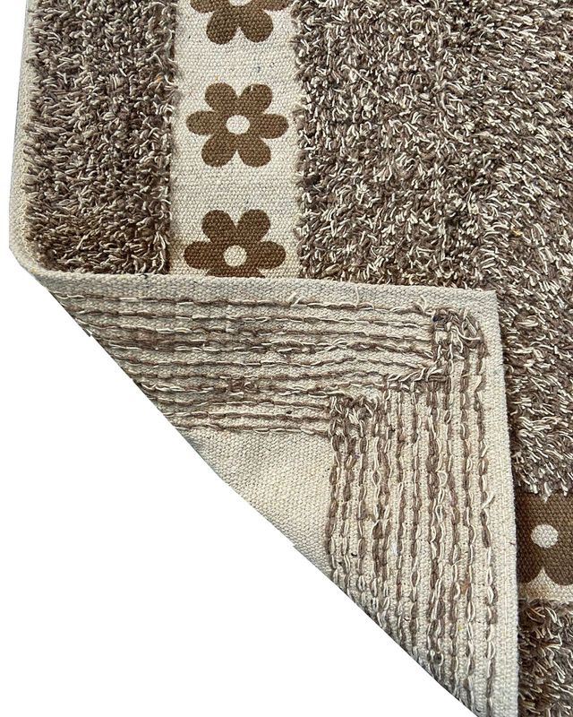 Alfombrilla baño algodón natural 50×80 Cairo