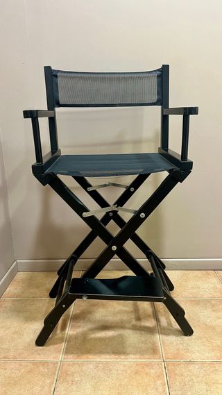 Silla Maquillaje Plegable Madera