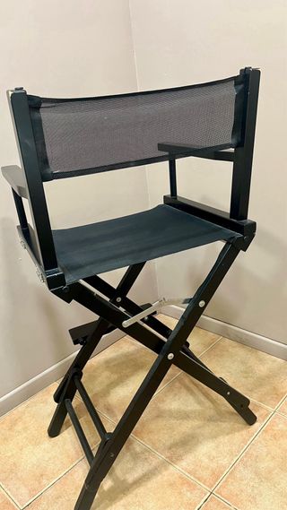 Silla Maquillaje Plegable Madera