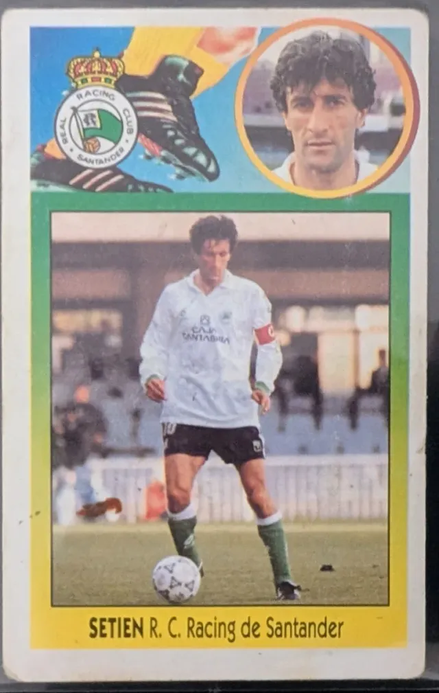 4 Cromos Liga 1993-1994 Racing Santander