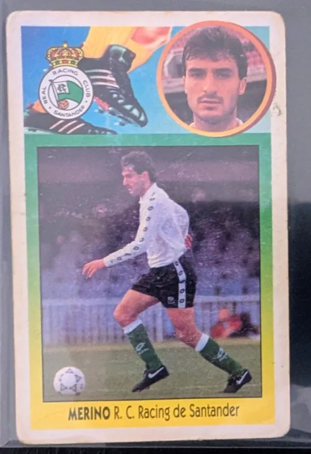 4 Cromos Liga 1993-1994 Racing Santander