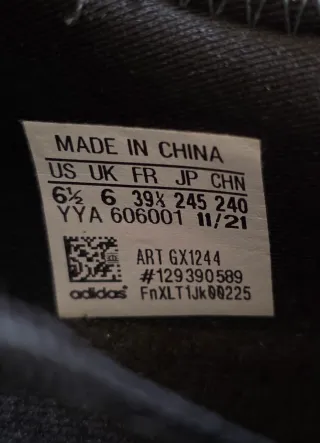 Adidas Ultraboost 21 x Parley n39 muy buen estado