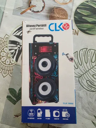 Altavoz Portátil CLK BT-Wireless