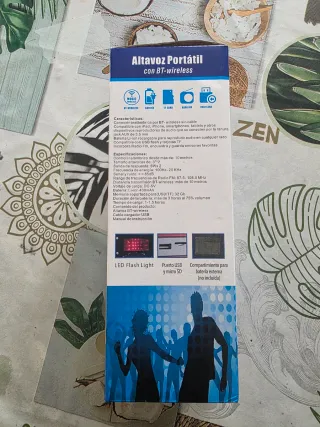 Altavoz Portátil CLK BT-Wireless