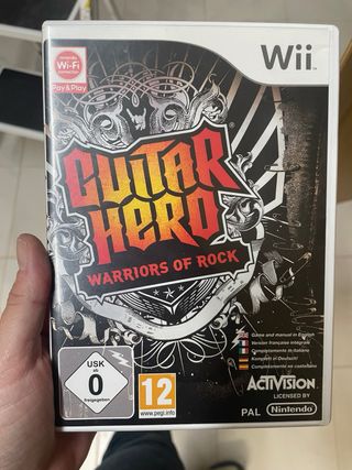 Guitar Hero Warriors of Rock Wii