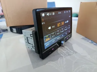 Radio Coche 7 Carplay BT USB FM 1-DIN