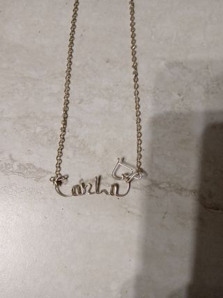 Collana con nome Carla