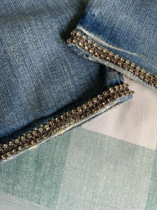 Met Jeans Vaqueros Azules Rotos