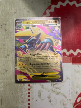 Mega Manectric EX Carta Pokémon Mega Evoluzioni
