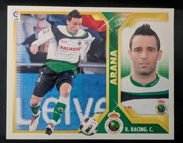 9 cromos liga 2011-2012 Real Racing Club
