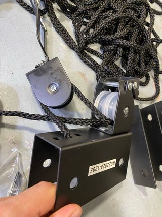 Sistema de Polia para Caiaque/Bicicleta