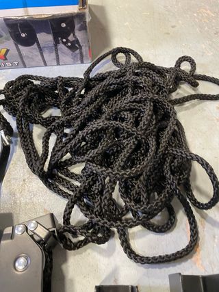 Sistema de Polia para Caiaque/Bicicleta