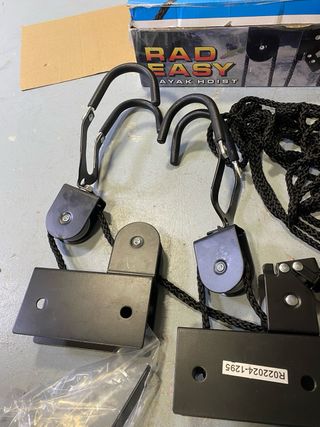 Sistema de Polia para Caiaque/Bicicleta