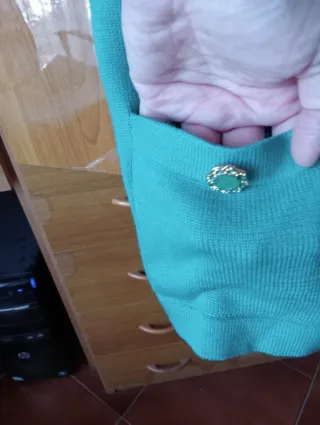 Cardigan smanicato - Vintage