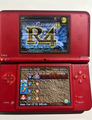 Nintendo DSi XL Roja + Accesorios