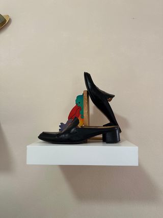 Sandalias Denia tacón abierto punta cuadrada T37