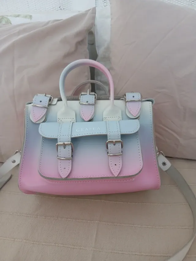 Bolso bandolera Grafea multicolor degradado