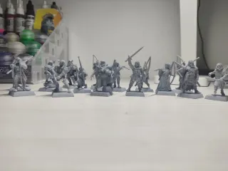 Figuras Robin Hood y Encapuchados Bretonia