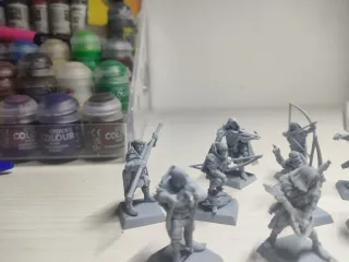 Figuras Robin Hood y Encapuchados Bretonia