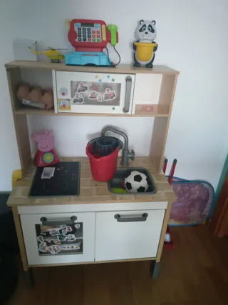 Cocinita de madera IKEA