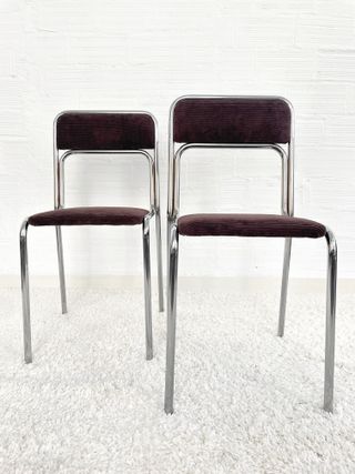 SILLAS BAUHAUS. PANA CHOCOLATE. ITALIA 70s