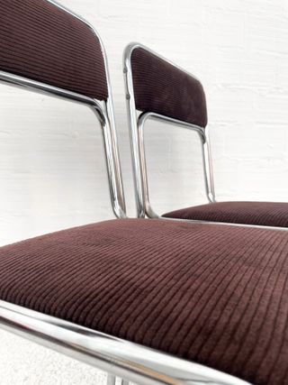 SILLAS BAUHAUS. PANA CHOCOLATE. ITALIA 70s