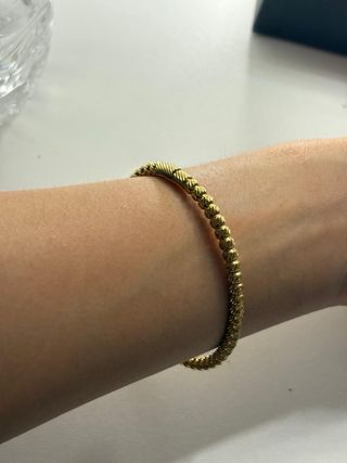 brazalete de oro chica 18k