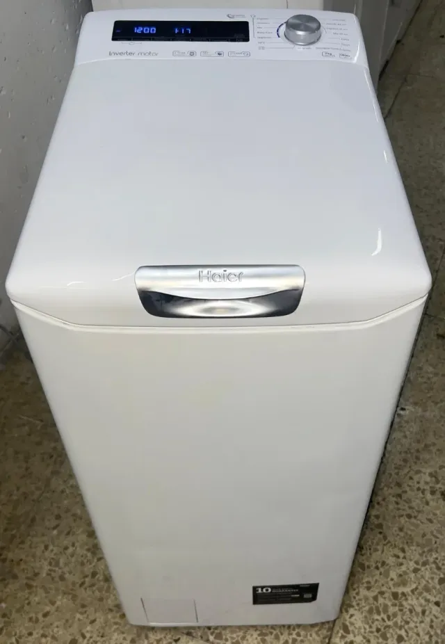 Lavadora Carga Superior Haier inverter motor 