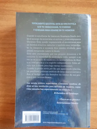 Libro Cincuenta sombras de Grey