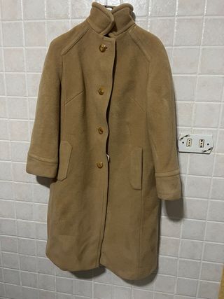 Cappotto lungo vintage color cammello donna Jobis