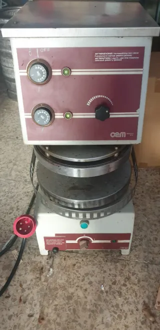 Formadora de bases de pizza profesional