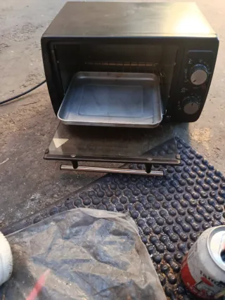 Mini horno 1000w con rejilla