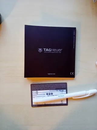 Manual y Tarjeta Garantía TAG Heuer Formula 1