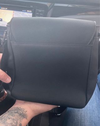 Bandolera Lacoste Negra