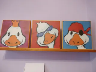 Cuadros infantiles de patos