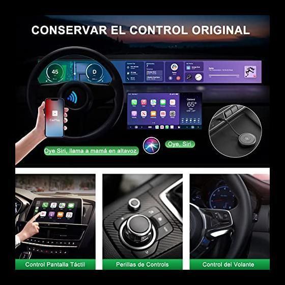 Adaptador Inalámbrico Carplay iPhone,