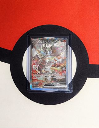 Carta Pokémon Reshiram EX Fullart Arte Alter ESP