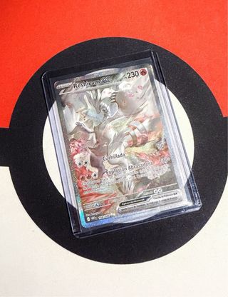 Carta Pokémon Reshiram EX Fullart Arte Alter ESP