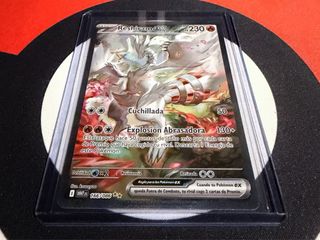 Carta Pokémon Reshiram EX Fullart Arte Alter ESP