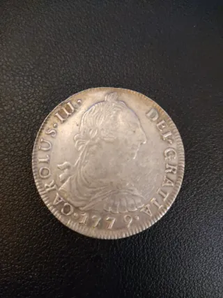 Moneda 1779 8 reales - P.R - Potosi