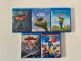 Lote 5 Películas Blu-ray