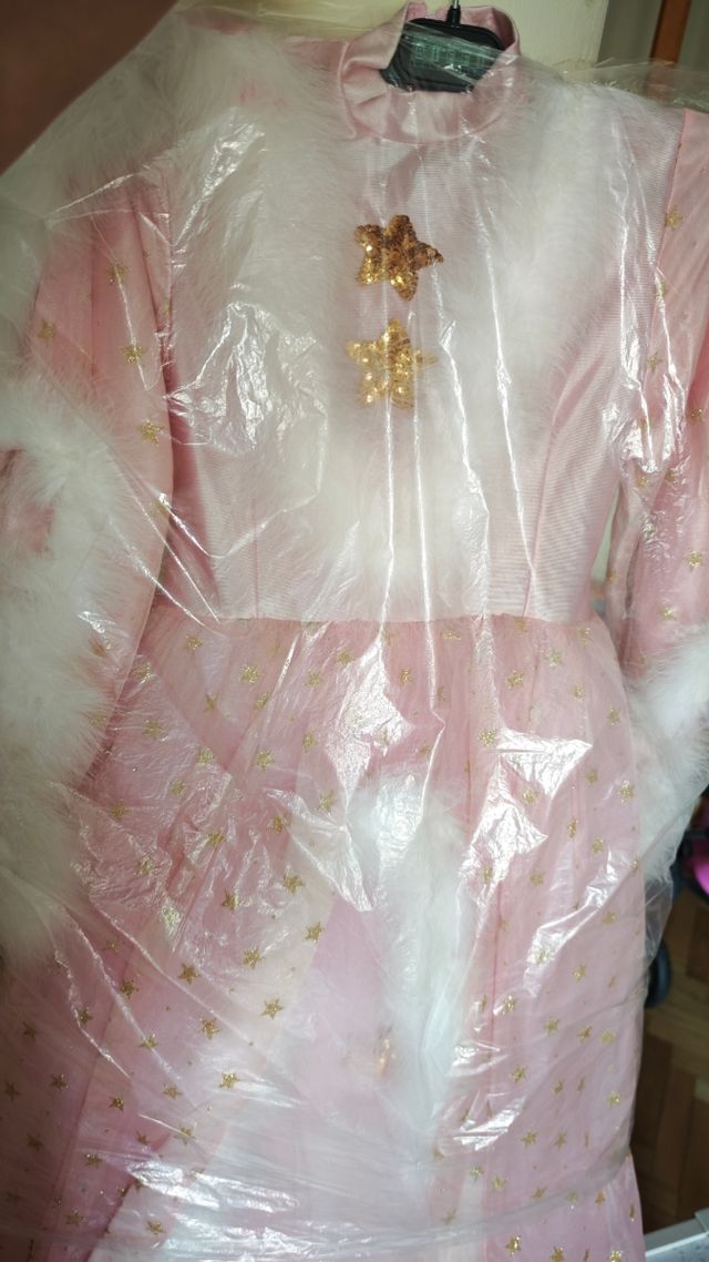 Disfraz princesa rosa