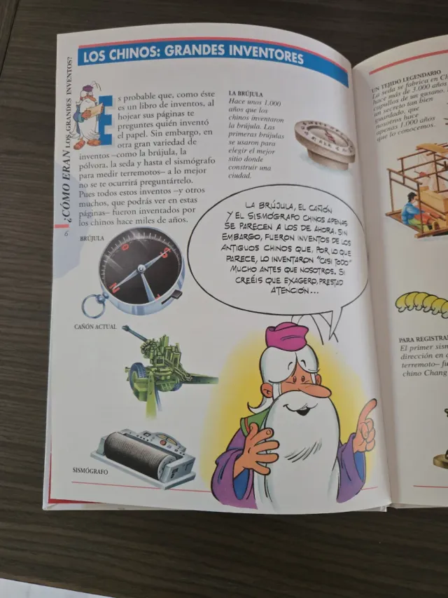 Érase una vez -- la ciencia el cañón y la seda....