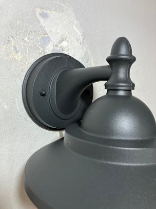 Lampada parete alluminio antracite IP43